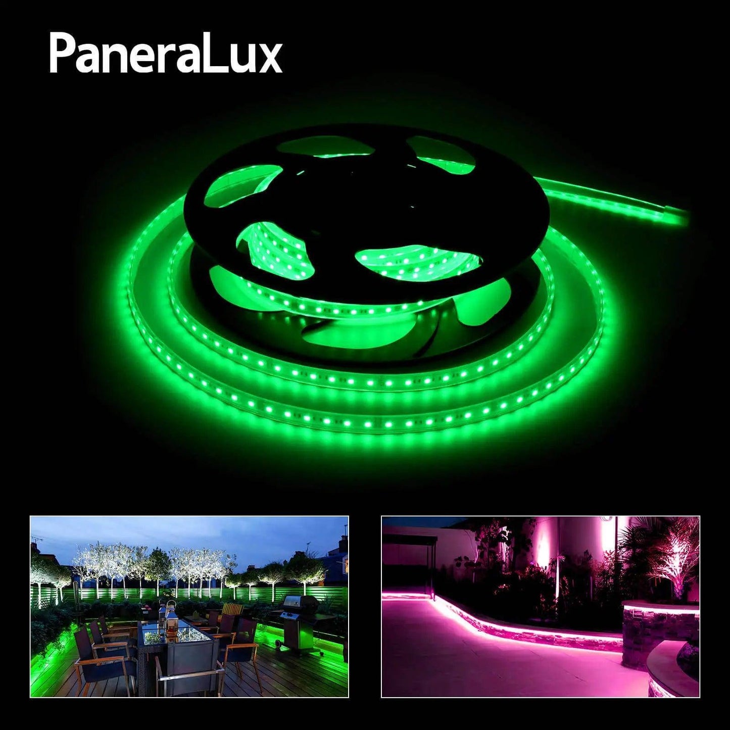 Application of PaneraLux Outdoor Backlight Strips