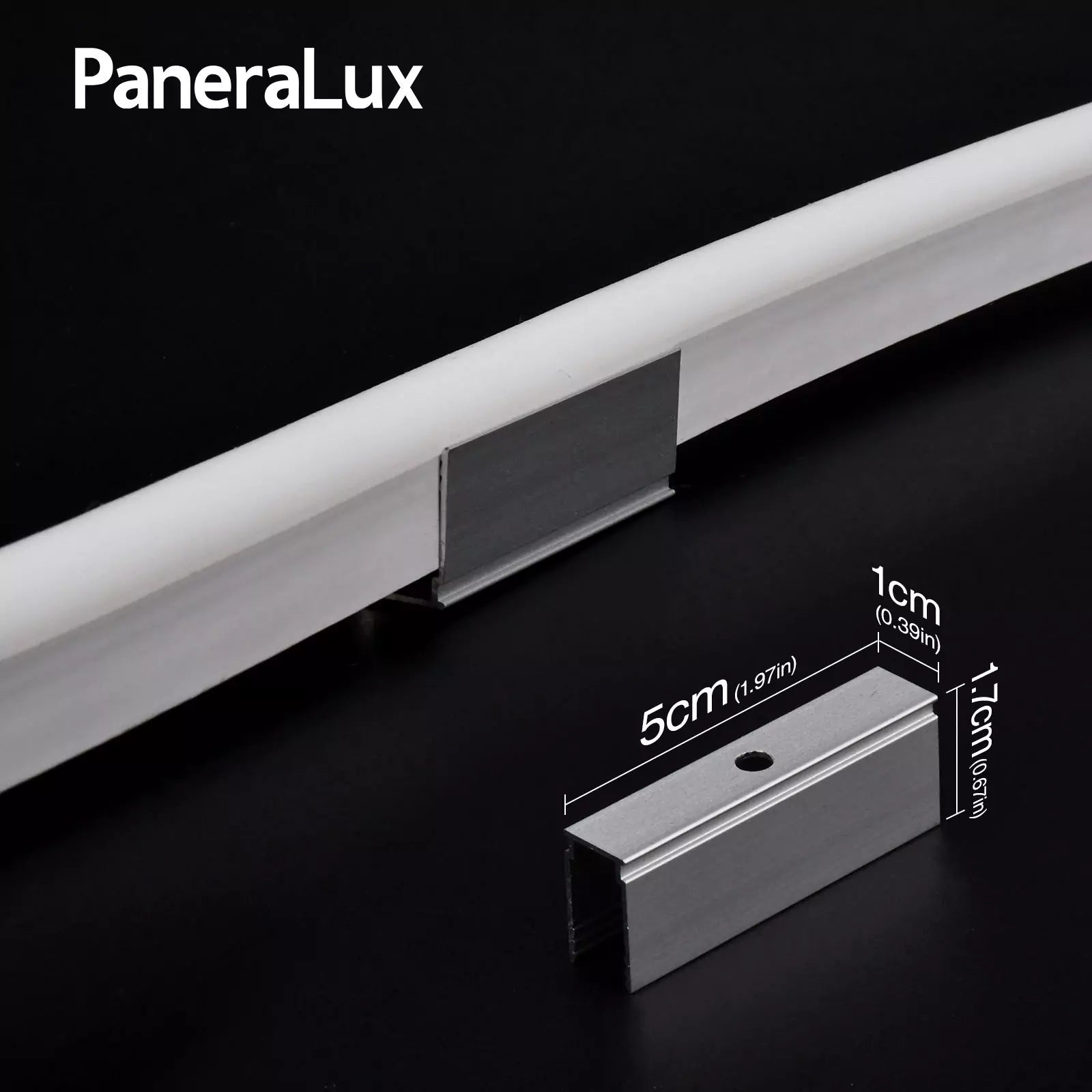 Specification of Aluminum Mounting Profile for Garden LED Strip